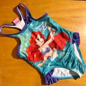 Disney little mermaid swimsuit size 2T